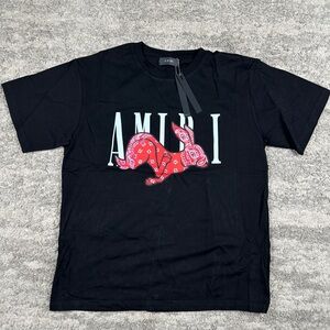 Amiri Red Rabbit Bandana Shirt Men’s Large